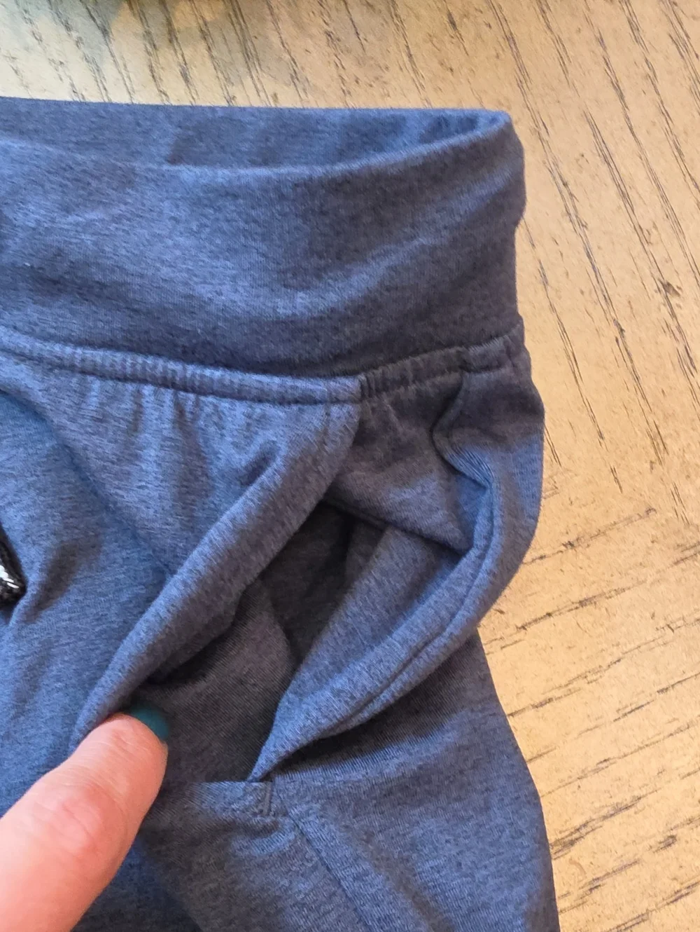 Navy Knit Drawstring Shorts Size 12 Boys